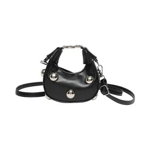 Women Retro Messenger Bag PU Leather Shoulder Crossbody Bag Small Handbag Simple Shopping Dating Bag Everyday Bag