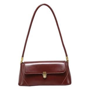 Chic Underarm Bag Vintage Shoulder Bag Fashionable Baguette Bag for Women
