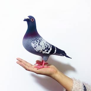 Big Size Simulation Foam Pigeon Model Fake Artificial Imitation Bird Animal Home Garden Ornament Miniature Decoration Home Decoration