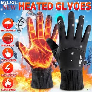 2022 New M/L/XL Winter Warm Gloves Men Warm Gloves Heat Gloves for Climbing Skiing Riding Gloves